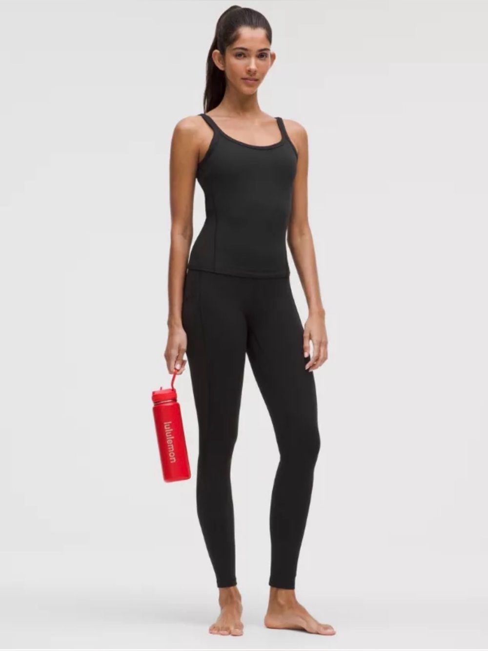 🆕 LULULEMON Align™ High-Rise Pant with Pockets 28" Black NWT Size 12